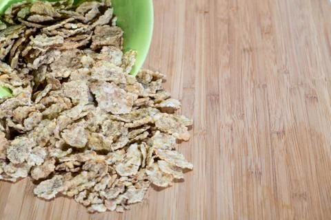 Wheat flake Foto stock