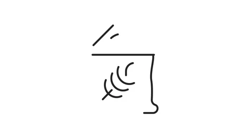 Wheat flour line icon animation isolated on transparent background Stock Footage 317749320