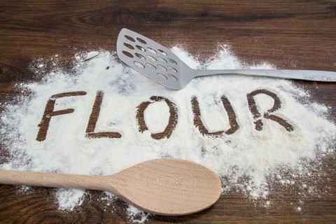 Wheat flour Stock Photos