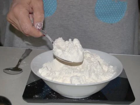 Wheat flour Stock Photos