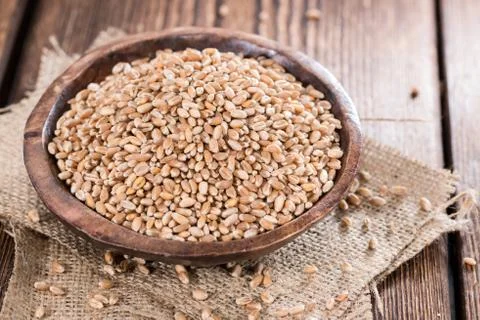 Wheat grains Stock Photos