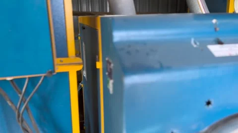 Wheat grinding machine Stock Footage 323105185