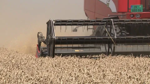 WHEAT HARVEST Stock Footage 39959898