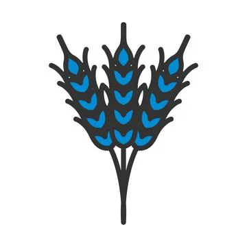 Wheat Icon Stock Illustration