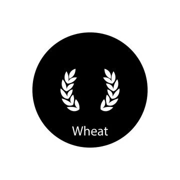 Wheat icon vector Stock Illustration