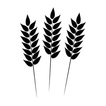 Wheat icon. Vector illustration Stock Illustration