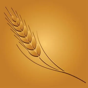 Wheat image. Vector illustration Stock Illustration