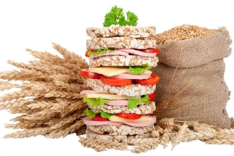 Wheat loafs Stock Photos