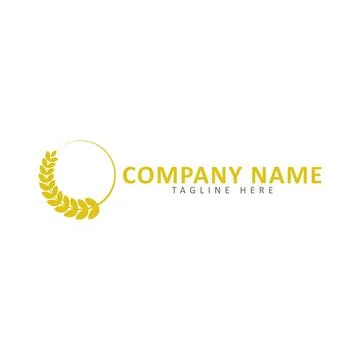 Wheat logo Stock Illustration