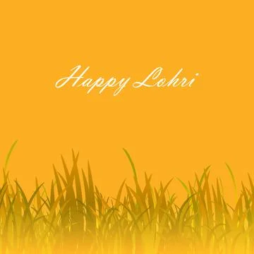 Wheat to Lohri Stock Illustration