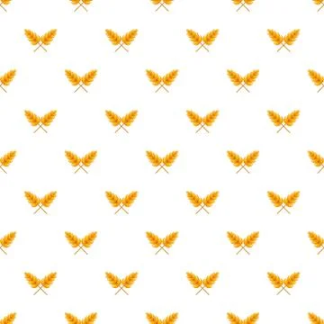 Wheat pattern seamless イラスト素材