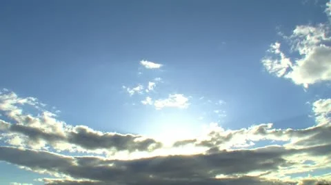 Wheat plane field crop and shiny cloud 11  + " Think Different " Stock Footage 10897157