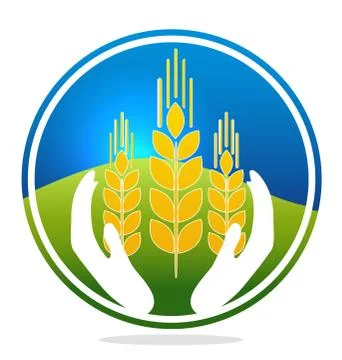 Wheat quality symbol Stock Illustration