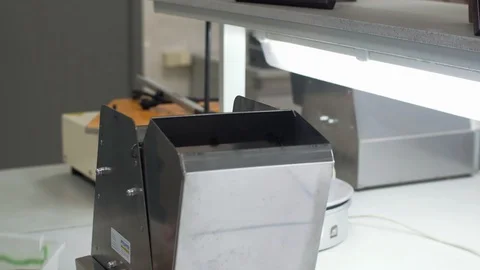 Wheat research in the laboratory Video stock 95721637