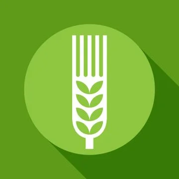Wheat sign Stock Illustration