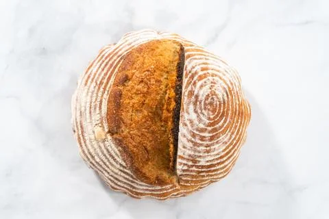 Wheat Sourdough Bread Stock Photos