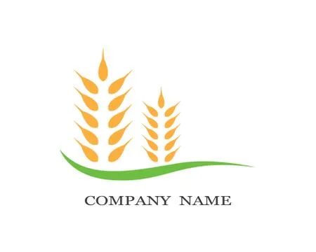 Wheat symbol vector icon illustration Stock Illustration