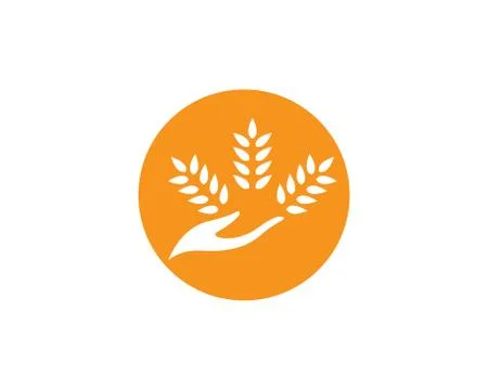 Wheat symbol vector icon illustration Stock Illustration