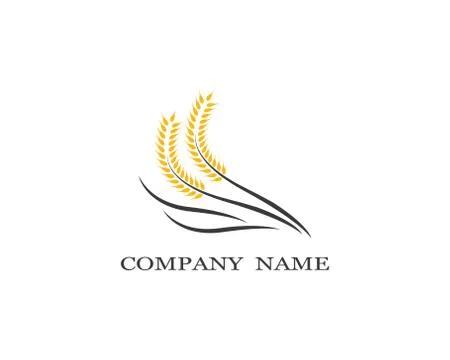 Wheat symbol vector icon illustration Stock Illustration