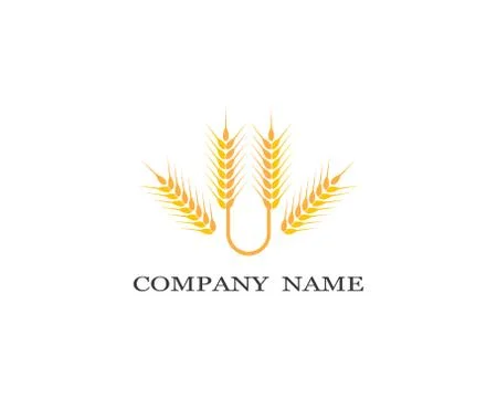 Wheat symbol vector icon illustration Stock Illustration