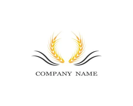 Wheat symbol vector icon illustration Stock Illustration