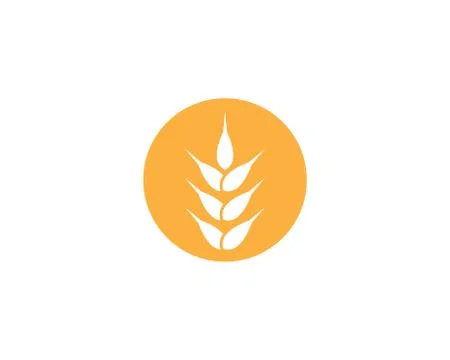 Wheat symbol vector icon illustration Stock Illustration