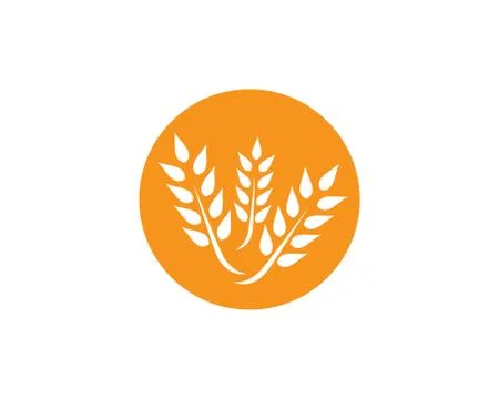 Wheat vector icon illustration design Stock Illustration
