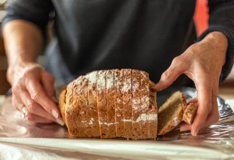 Wheaten bread Stock Photos
