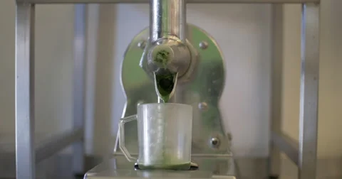 Wheatgrass Machine 4k Stock Footage 61194016
