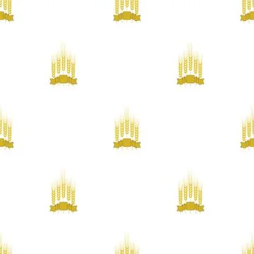 Wheats Ribbon Seamless Pattern Wheats Ribbon Seamless Pattern. Beer Icons ... Stock Photos