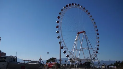 Wheel in antalya Stock-Footage 126181699