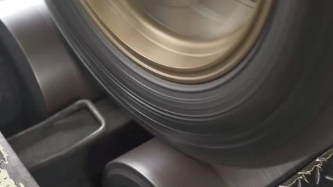 Wheel Balancing at a Car Workshop Stock Footage 157768480