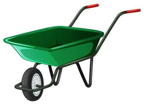 Wheel barrow Stock Illustration