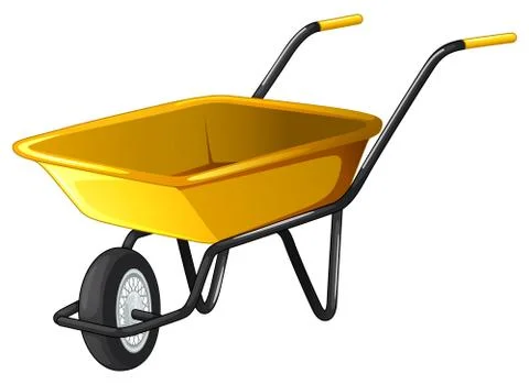 Wheel barrow Stock Illustration