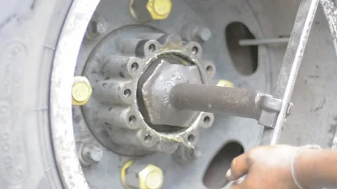 Wheel bearing Stock Footage 159471458