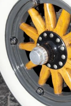 Wheel of car Stock Photos