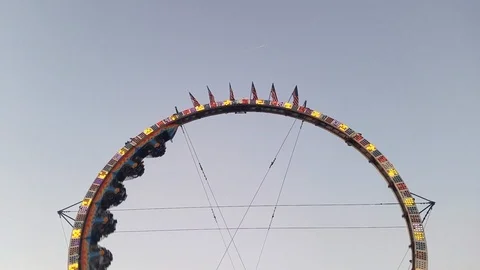 Wheel Carousel Video stock 95699477