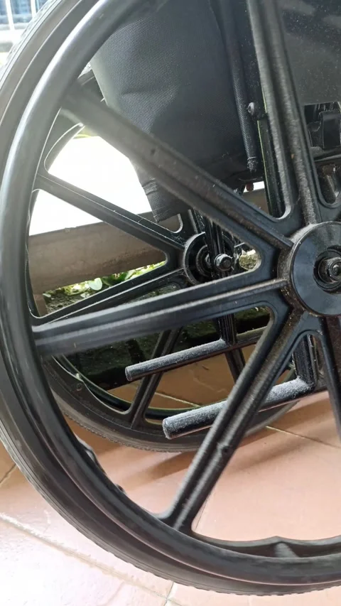 Wheel chair Stock Footage 225781138