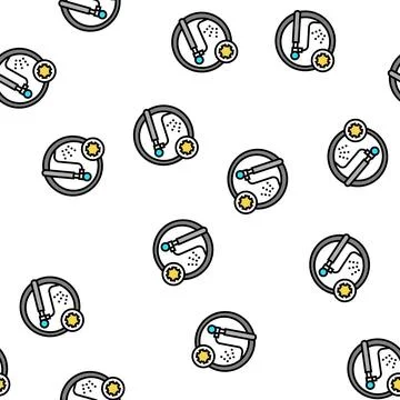 Wheel chambre color icon vector flat illustration Stock Illustration