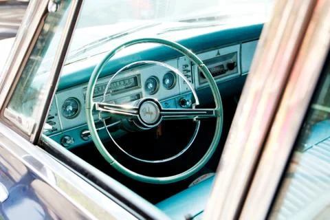 Wheel of an classic Dodge Stock Photos