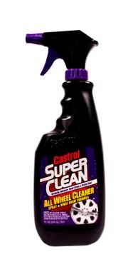 Wheel cleaner Stock Photos