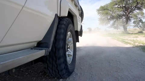Wheel on a Dirt Road Vídeos de archivo 132830429