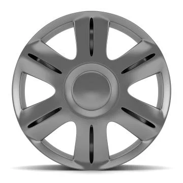 Wheel disk isolated on white Stock Illustration