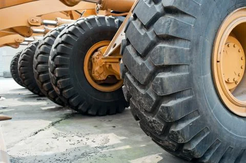 Wheel dozer Stock Photos