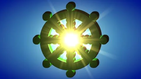 Wheel of fortune Stock Illustration