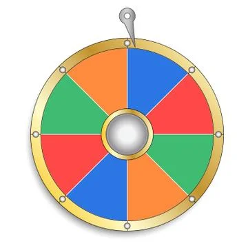 Wheel of fortune Stock Illustration