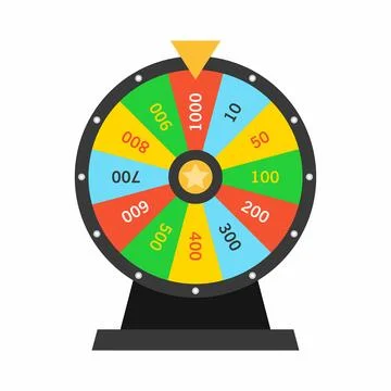 Wheel Of Fortune Stock Illustration