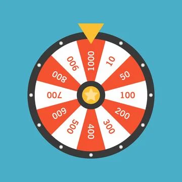 Wheel Of Fortune Stock Illustration