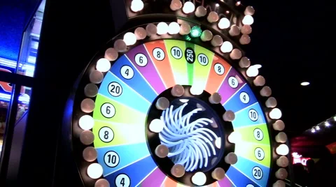Wheel of fortune V1 - HD Stock Footage 994836