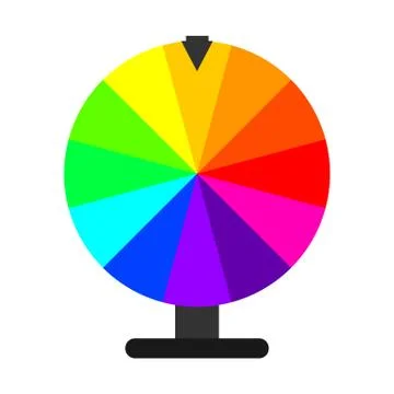 Wheel of Fortune. Vector Illustration Stock Illustration